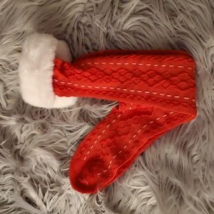 NWT Furry  Holiday Knee Sox